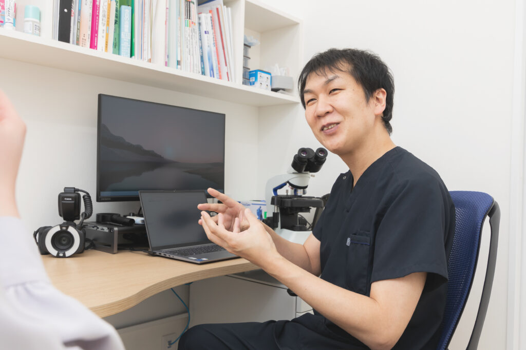 Point02豊富な症例経験に裏打ちされた診断力